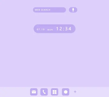 Simple Pastel Color (Lavender) android App screenshot 0