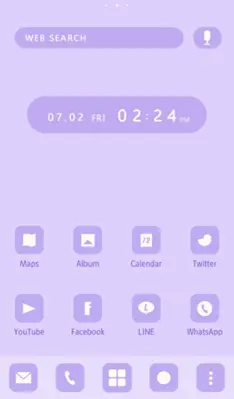 Simple Pastel Color (Lavender) android App screenshot 4